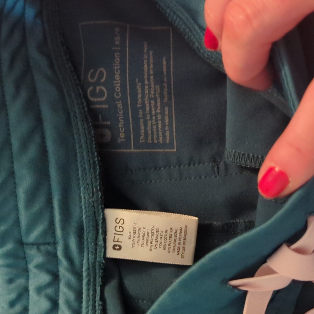 Figs Blue Scrub Set - Picture 2 of 6